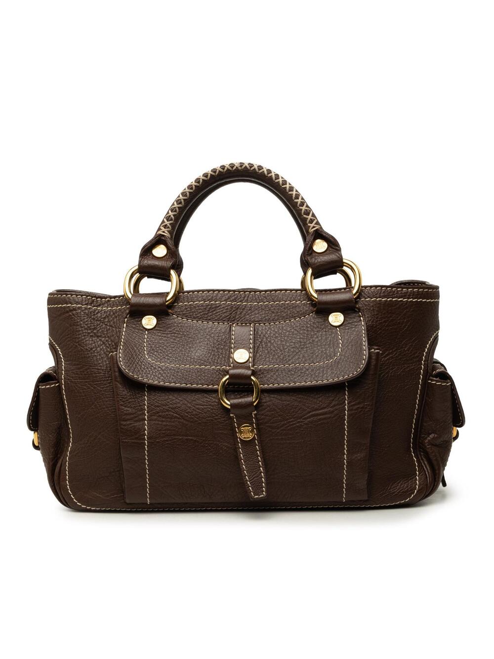 Celine Leather Boogie Handbag Pre-Loved #360005C44B